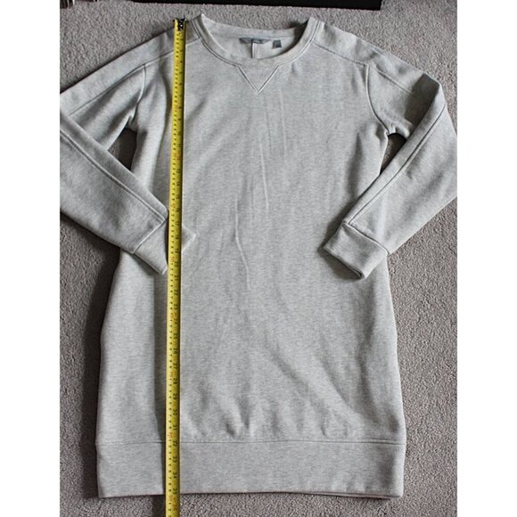 Athleta - Lolo Sweatshirt Dress #162954 in Heather Grey, Classic Cotton Fleece S - Picture 7 of 10